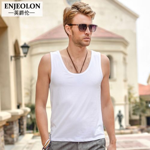 Débardeur homme maillot de corps ENJEOLON en coton pour été - Ref 1597402