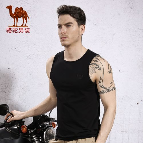 Débardeur homme maillot de corps CAMEL pour été - Ref 1597407