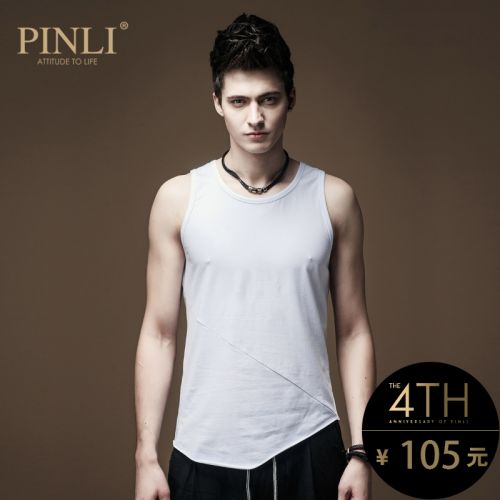 Débardeur homme maillot de corps Coton fibre élastique polyuréthane spandex pour été - Ref 1597424