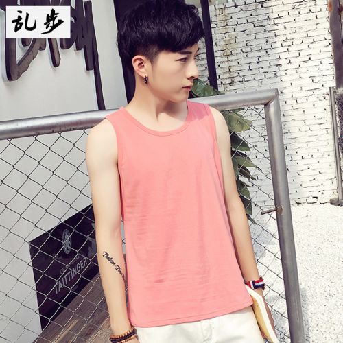 Débardeur homme maillot de corps RAMPO en coton ammoniac pour été - Ref 1597558