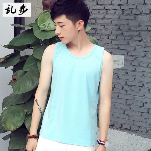 Débardeur homme maillot de corps RAMPO en coton ammoniac pour été - Ref 1597563