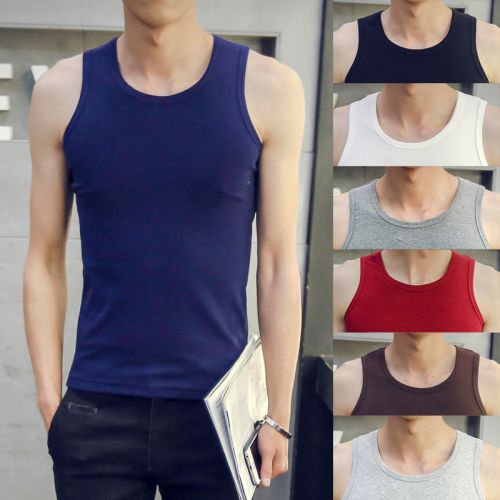 Débardeur homme maillot de corps en coton pour été - Ref 1597577