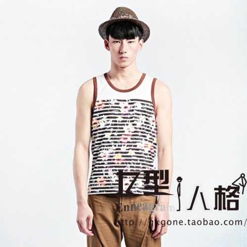 Débardeur homme maillot de corps GXGJEANS pour été - Ref 1597584