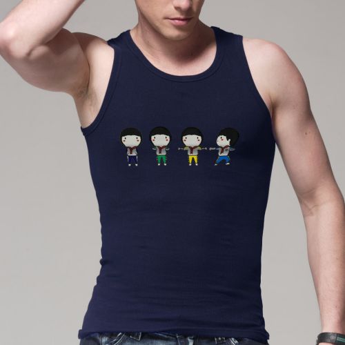 Débardeur homme maillot de corps COCOSPHIER Coton fibre élastique polyuréthane spandex pour été - Ref 1597611