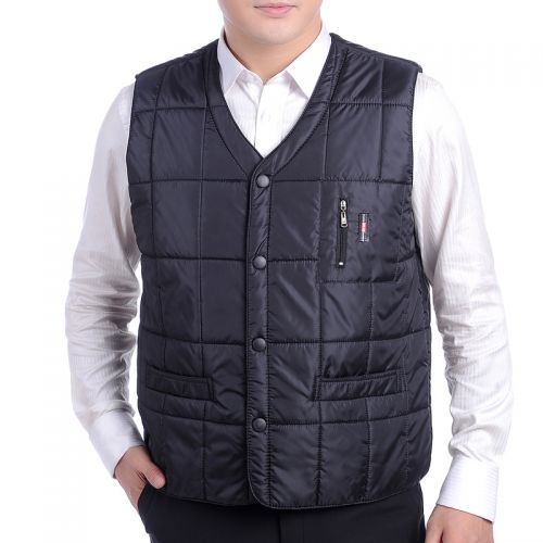 Débardeur homme Cotton vest en polyester pour hiver - Ref 1597702