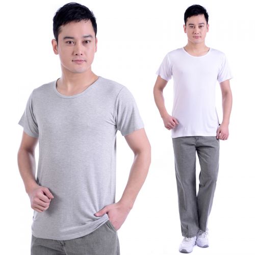 Débardeur homme maillot de corps fibres viscose rayonne polyuréthane élastique fibre spandex pour été - Ref 1597708