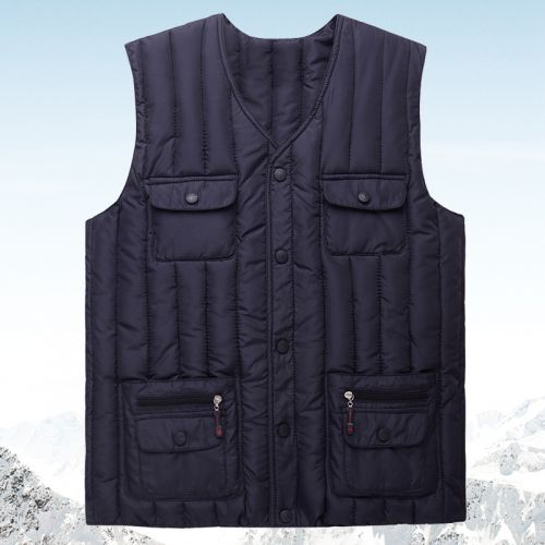Débardeur homme Cotton vest en polyester pour hiver - Ref 1597709