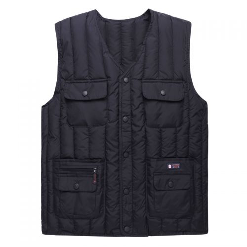 Débardeur homme Cotton vest en nylon pour hiver - Ref 1597714