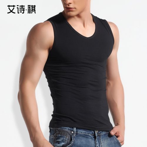 Débardeur homme maillot de corps en coton pour Quatre saisons - Ref 1597721