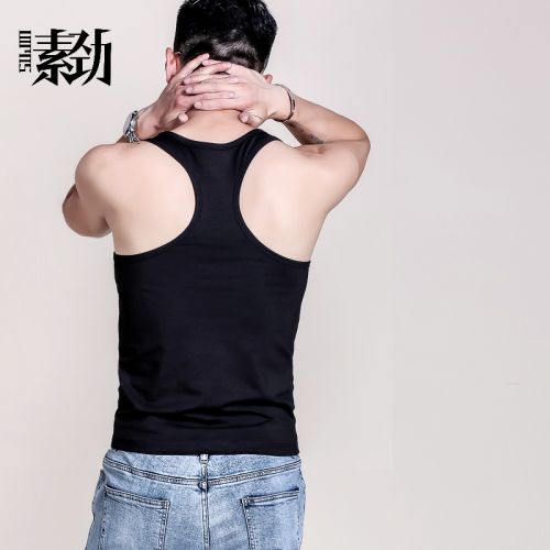 Débardeur homme maillot de corps en coton pour été - Ref 1597747