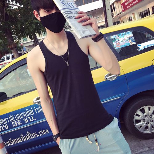 Débardeur homme maillot de corps en coton pour été - Ref 1597748