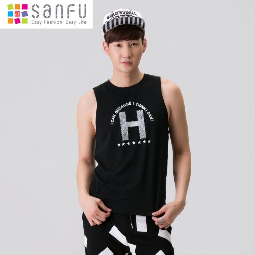 Débardeur homme maillot de corps en coton pour été - Ref 1597781