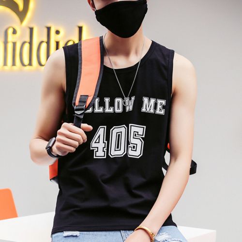 Débardeur homme maillot de corps en CVC pour été - Ref 1597869