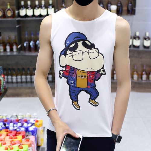 Débardeur homme maillot de corps en coton pour été - Ref 1597879