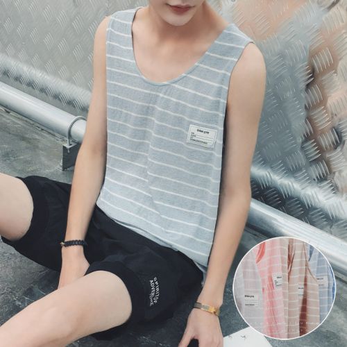 Débardeur homme maillot de corps en coton pour été - Ref 1597915