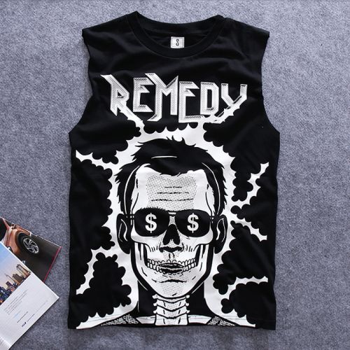 Débardeur homme maillot de corps en coton pour été - Ref 1597938