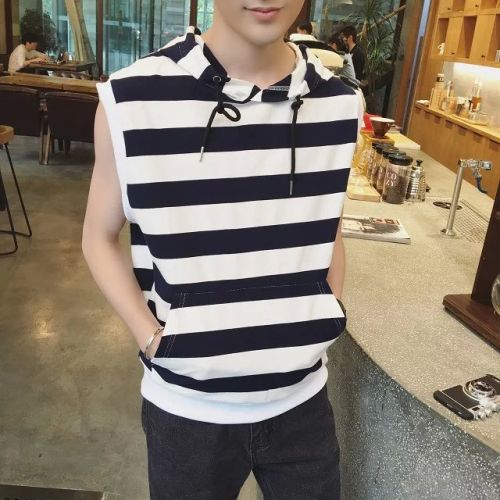 Débardeur homme maillot de corps en CVC pour été - Ref 1597962