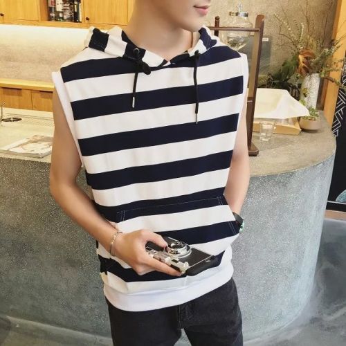 Débardeur homme maillot de corps en CVC pour été - Ref 1597964