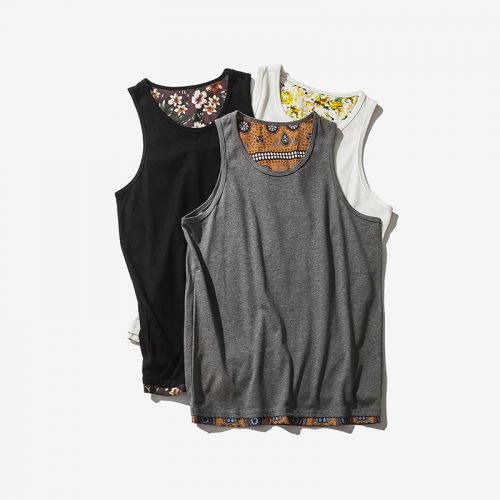 Débardeur homme maillot de corps UNIVERSAL YOUTH en coton pour été - Ref 1597966