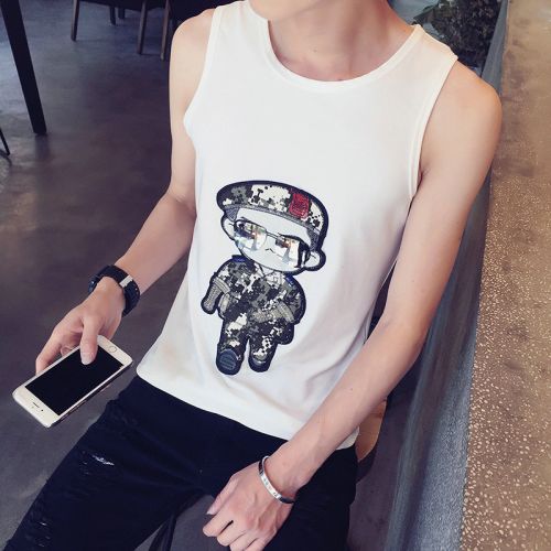 Débardeur homme maillot de corps TGYA Coton Polyester pour été - Ref 1597994