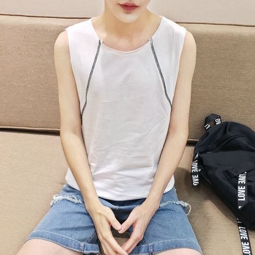 Débardeur homme maillot de corps TGYA Coton fibre élastique polyuréthane spandex pour été - Ref 1597996