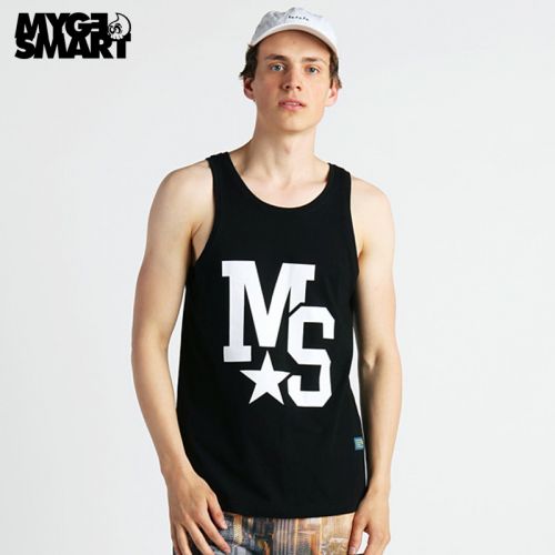 Débardeur homme maillot de corps MYGESMART en coton pour été - Ref 1598011