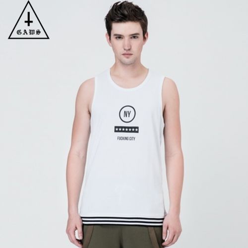 Débardeur homme maillot de corps GAWS en coton pour été - Ref 1598014