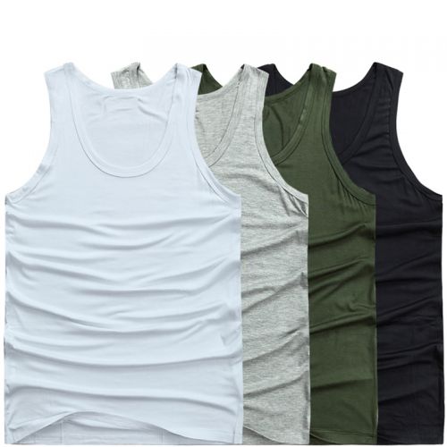 Débardeur homme maillot de corps M2MONLINE en Article tricoté pour été - Ref 1598103