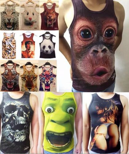 Débardeur homme Woolen gilet en coton pour été - Ref 1598110