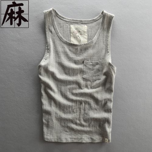 Débardeur homme maillot de corps en Fluid Systems pour été - Ref 1598137