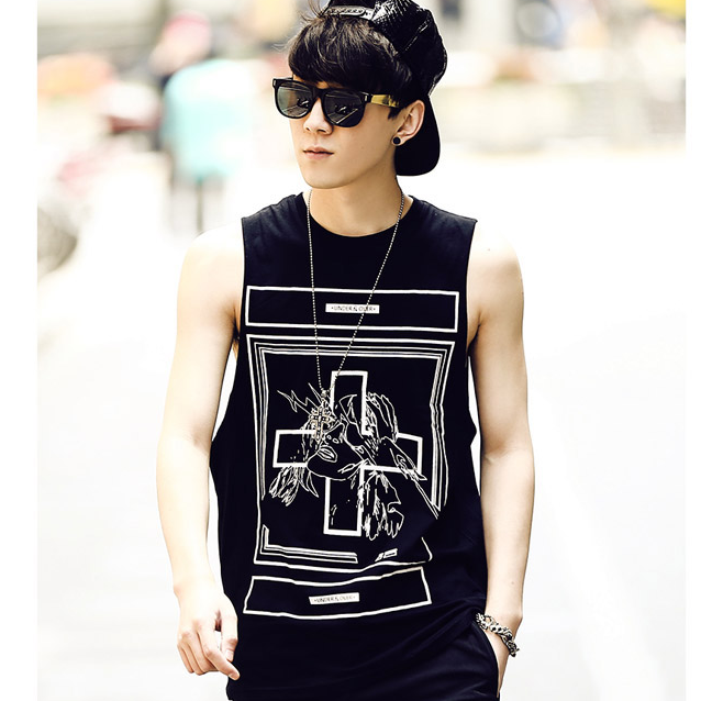 Débardeur homme maillot de corps en coton pour été - Ref 1598140