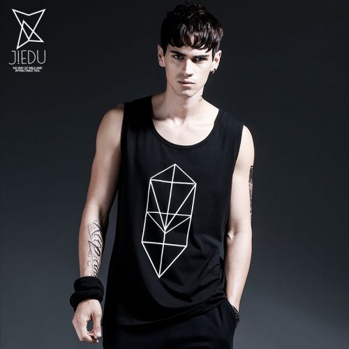 Débardeur homme maillot de corps en coton pour été - Ref 1598159