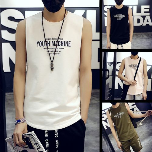 Débardeur homme maillot de corps en polyester pour été - Ref 1598166