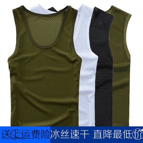 Débardeur homme maillot de corps en nylon pour été - Ref 1598169