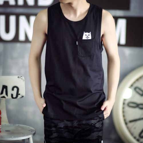 Débardeur homme maillot de corps en coton pour été - Ref 1598209