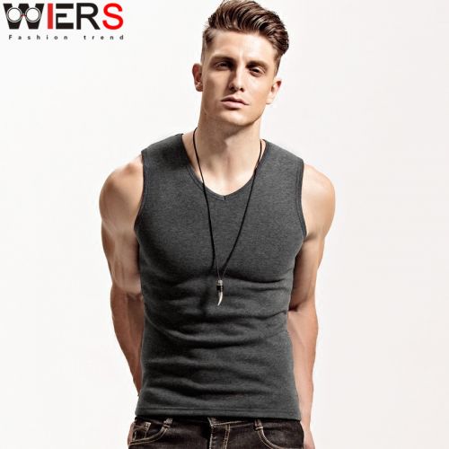 Débardeur homme maillot de corps WIER'S Coton fibre élastique polyuréthane spandex pour hiver - Ref 1598255