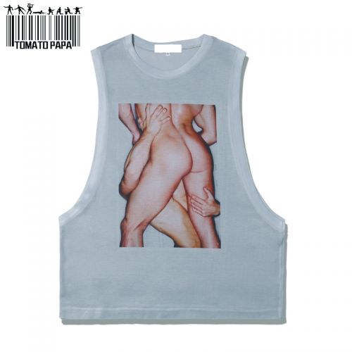 Débardeur homme maillot de corps TOMATOPAPA - Ref 1598284