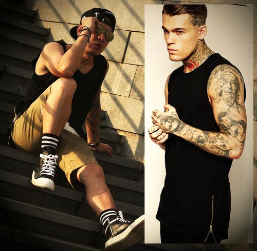 Débardeur homme maillot de corps ZOOP BOY en coton pour été - Ref 1598291