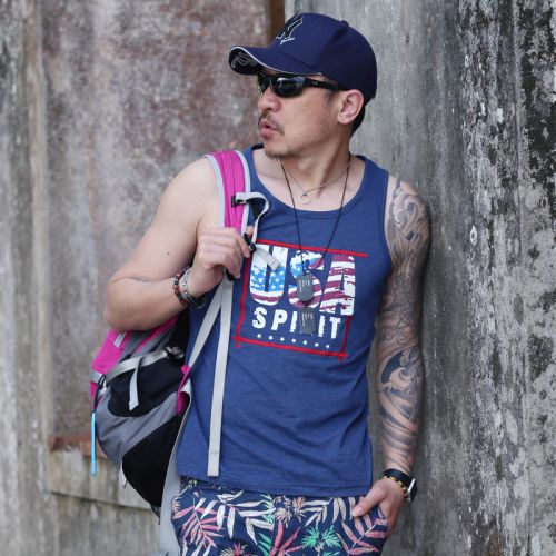 Débardeur homme maillot de corps ZOOP BOY en coton pour été - Ref 1598293