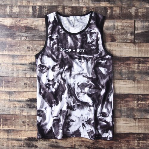 Débardeur homme maillot de corps ZOOP BOY en polyester pour été - Ref 1598297