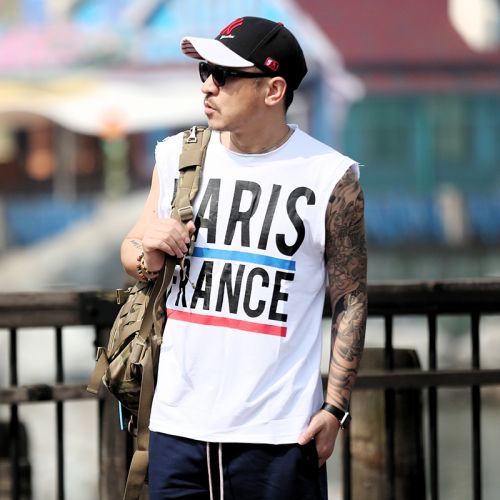 Débardeur homme maillot de corps ZOOP BOY en coton pour été - Ref 1598304