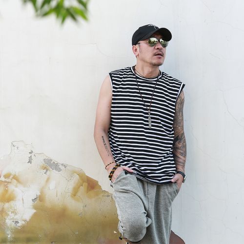 Débardeur homme maillot de corps ZOOP BOY en coton pour été - Ref 1598326