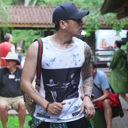 Débardeur homme maillot de corps ZOOP BOY en polyester pour été - Ref 1598369