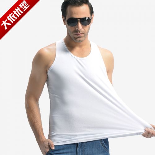 Débardeur homme maillot de corps en coton pour été - Ref 1598377