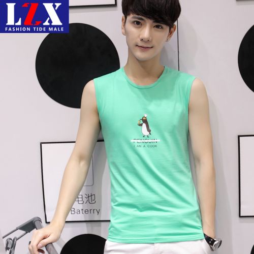 Débardeur homme maillot de corps Coton, fibre élastique polyuréthane spandex pour été - Ref 1598383