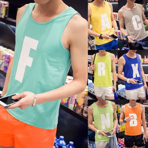 Débardeur homme maillot de corps en coton pour été - Ref 1598409