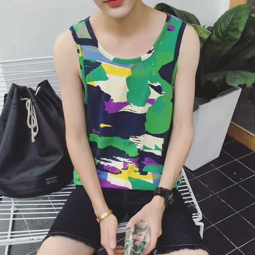 Débardeur homme maillot de corps en coton pour été - Ref 1598441