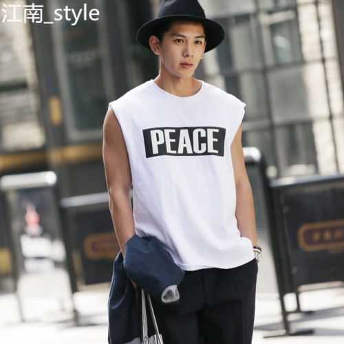 Débardeur homme maillot de corps en coton pour été - Ref 1598464