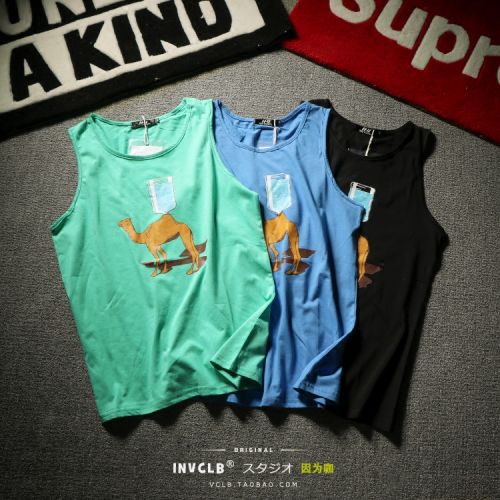 Débardeur homme maillot de corps en coton pour été - Ref 1598505