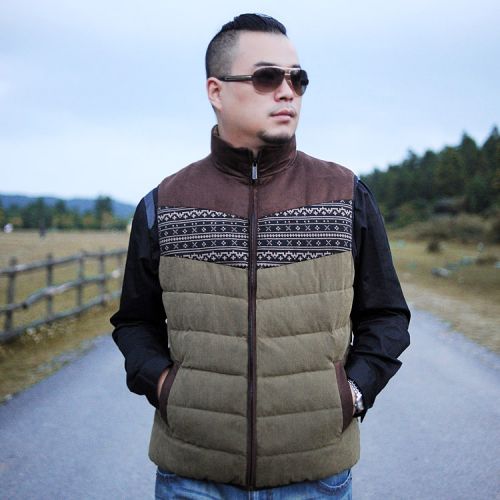 Débardeur homme Cotton vest en coton pour hiver - Ref 1598530